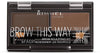 Rimmel London Brow This Way Eyebrow Sculpting Kit, Dark Brown - BeautifulCompilations